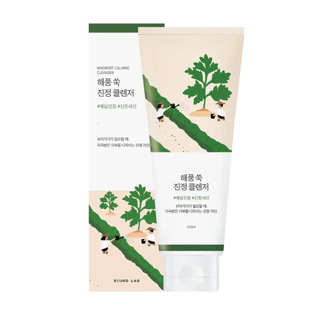 ROUND LAB - Limpiador Facial Mugwort Calming Cleanser