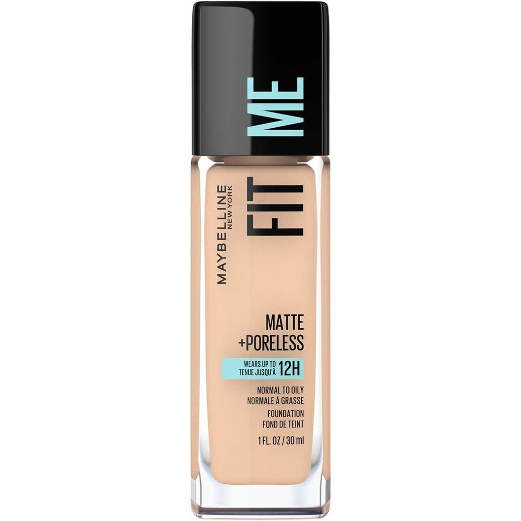 [041554466454] Base Maybelline Fit Me Matte + Poreless 30 ml (122)