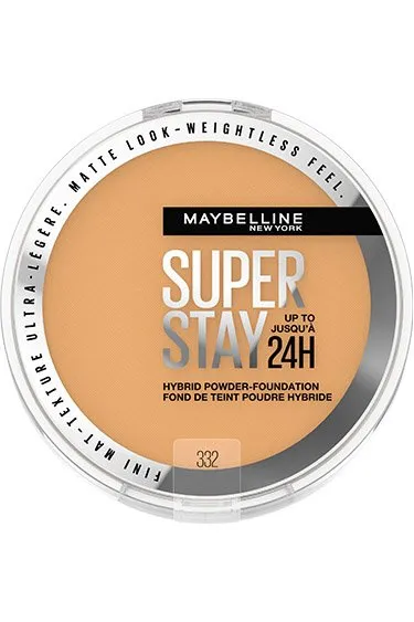 Base en polvo Maybelline Super Stay Hybrid 24H