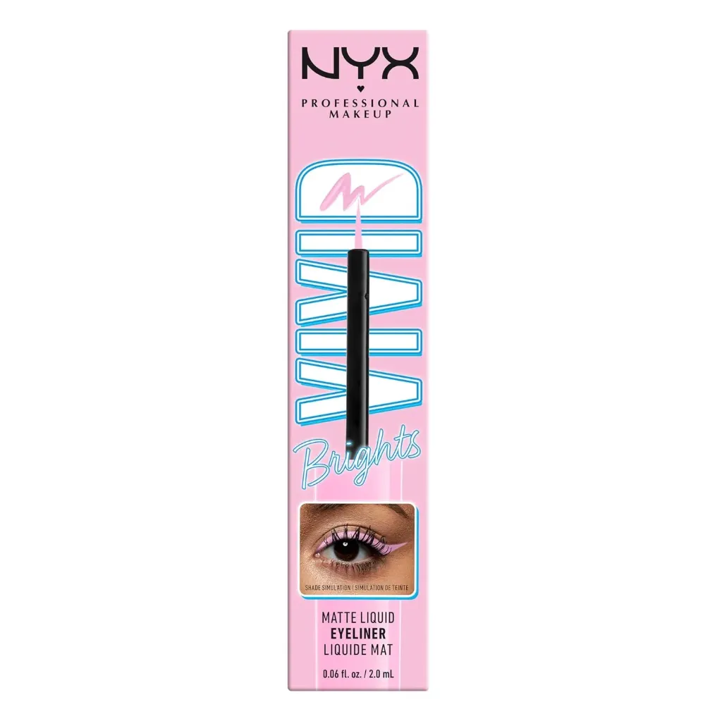 Delineador líquido NYX Vivid Brights – Sneaky Pink