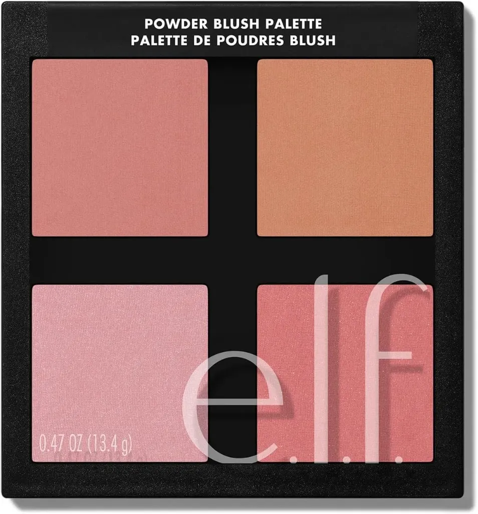 Paleta de rubores e.l.f. Powder Blush – Light