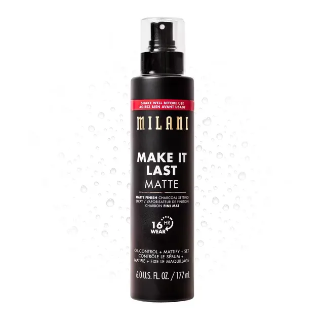 Milani Make It Last Matte Charcoal Setting Spray – Jumbo