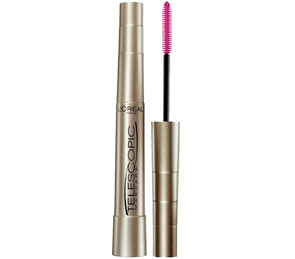 L’Oreal Paris Makeup Original Telescopic Mascara, Separating Mascara Volume and Length Formula, Washable, Black, 0.27 Fl Oz., 1 Count
